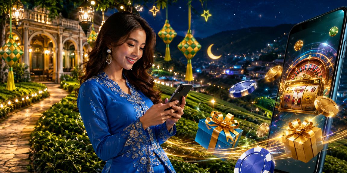 Wanita Malaysia bermain slot kasino mudah alih mratm88 menggunakan telefon pintar